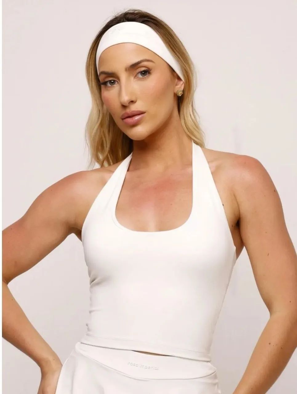 Top Wonder Frente Única Off White