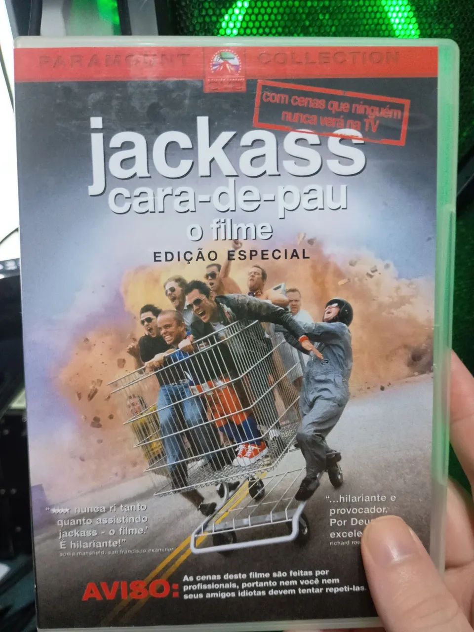 Dvd box jackass os filmes 1 e 2 - Foto 3