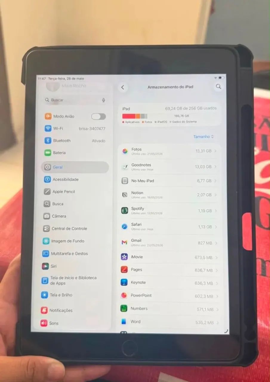 Ipad 9ª geração 256gb - Foto 4