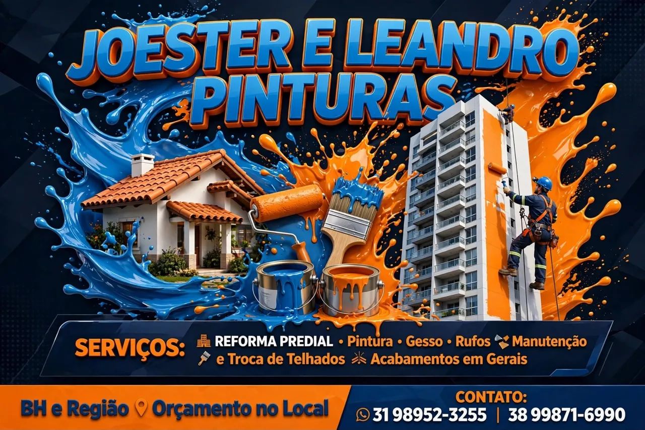 PINTURAS E REFORMAS EM GERAIS