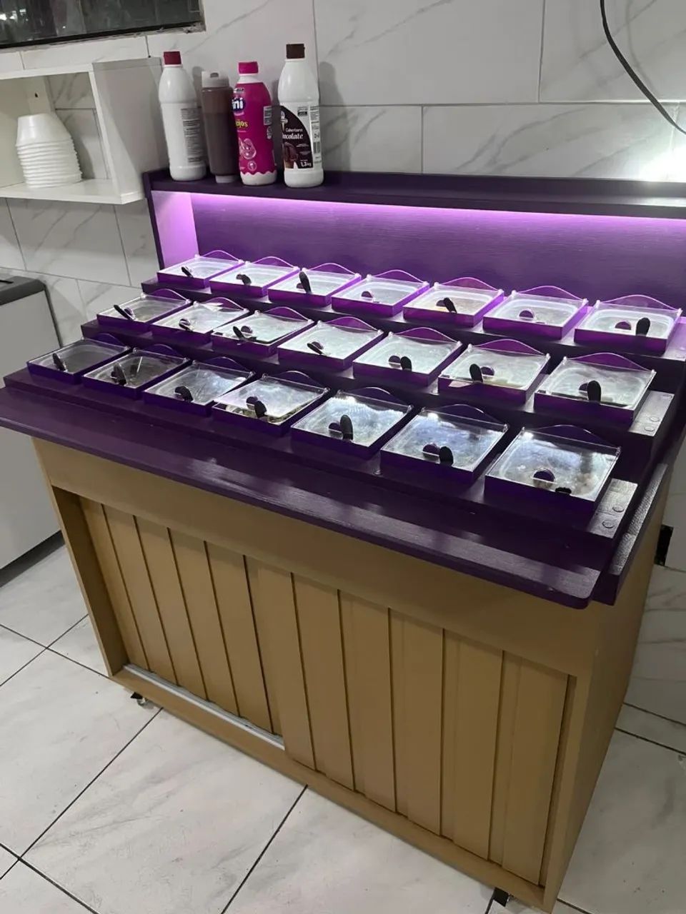 Móvel para açaí com cubas - Foto 3