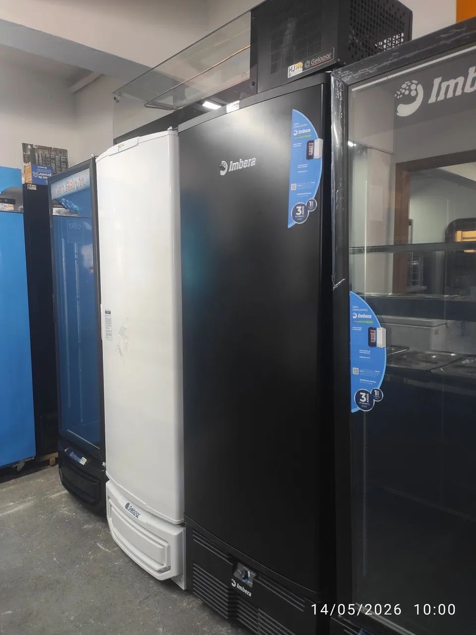 Bh freezer vertical 570 litros preto 