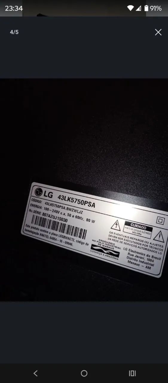 Smarth tv LG 43  - Foto 4