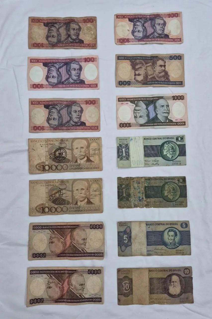 NOTAS ANTIGAS E MOEDAS DESAPEGO - Foto 3