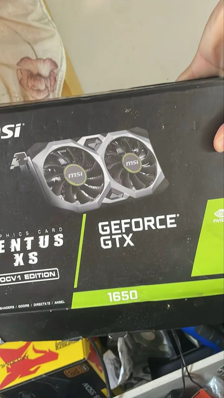 Placa de vídeo pra retirada de peça 