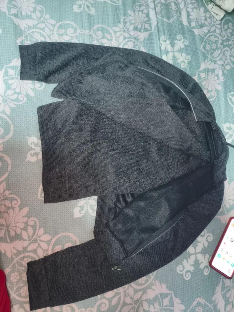 Conjunto cinza tamanho G - Foto 3