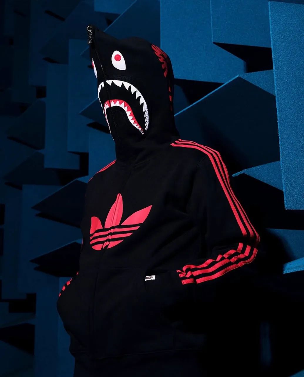 Bape x adidas collab tamanho 2xl - Foto 5