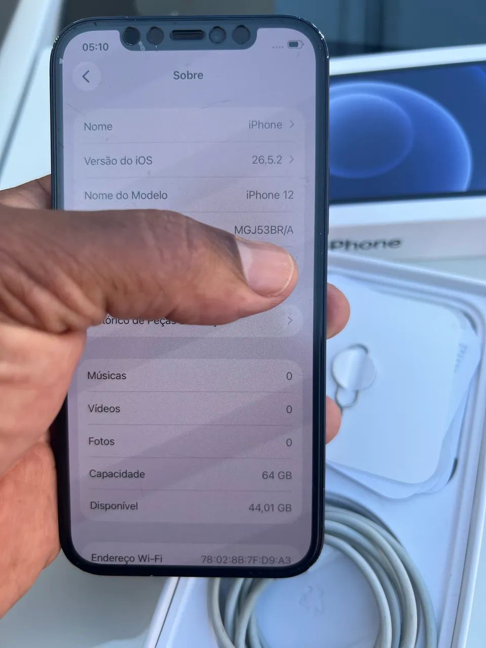 iPhone12de64g tudo funcionando perfeitamente  - Foto 2
