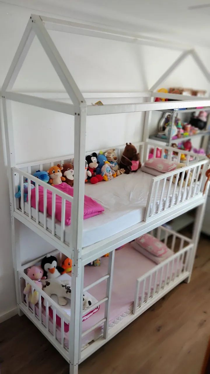 Cama Montessoriana + colchões (dupla) - Foto 2