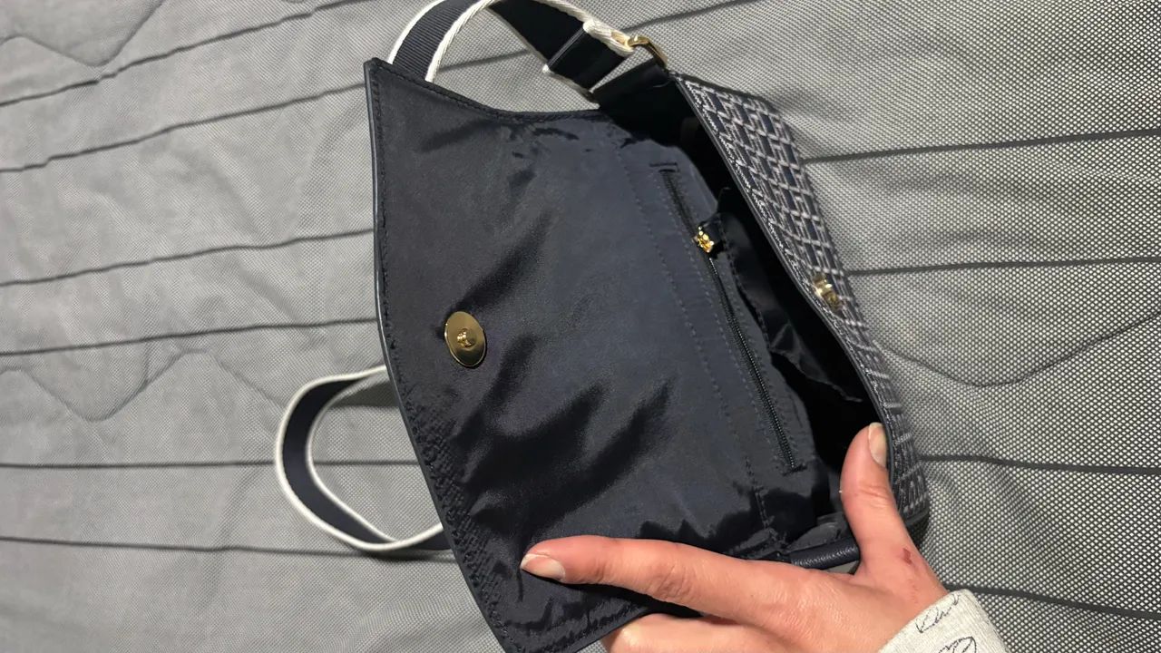 Bolsa Tommy Hilfiger azul  - Foto 4