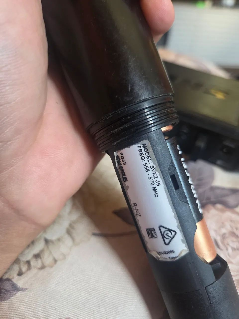 Microfone Shure sem Fio PG58 - Foto 3