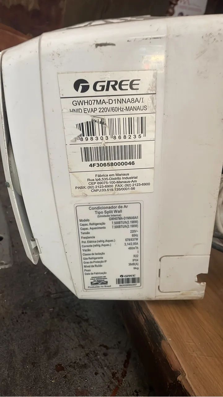 Evaporado ar condicionado Split 7500 - Foto 3