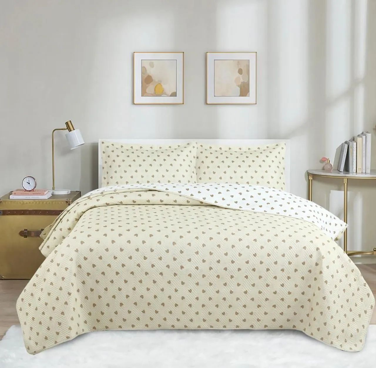 Colcha de cama | Coração - Foto 3