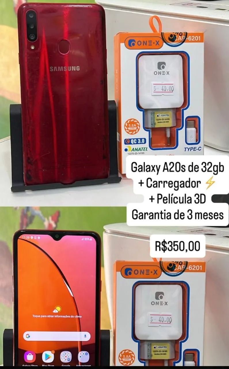 Celular Galaxy A20