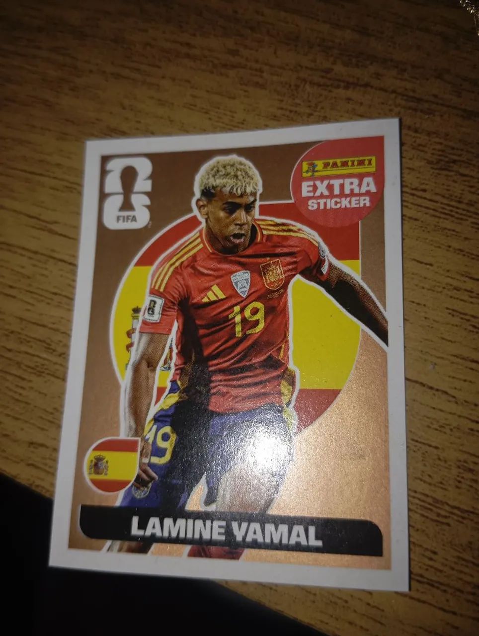 Figurinha copa yamal bronze  - Foto 2