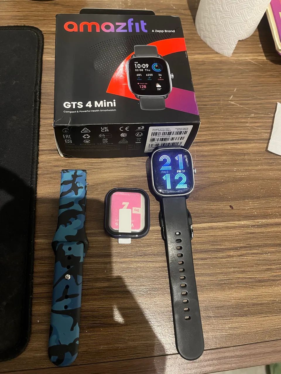 Smartwatch Amazfit GTS 4 Mini