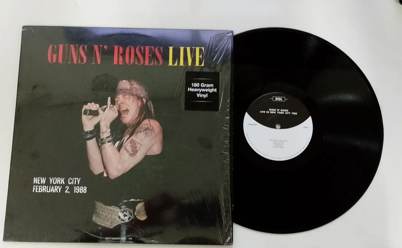LP Guns N' Roses Live importado 