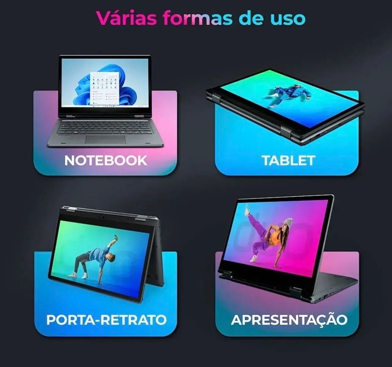 Notebook Positivo 2 em 1 - Foto 3