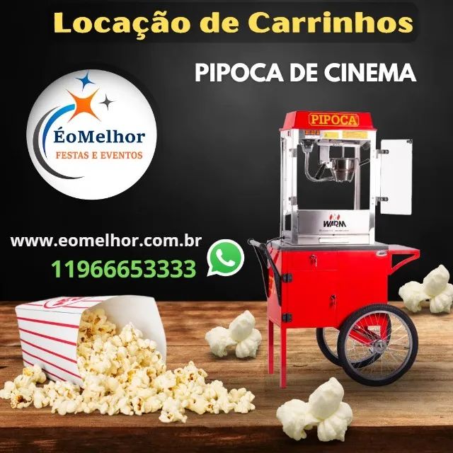 Pipoca de Cinema e Algodão Doce - www.eomelhor.com.br - Foto 3