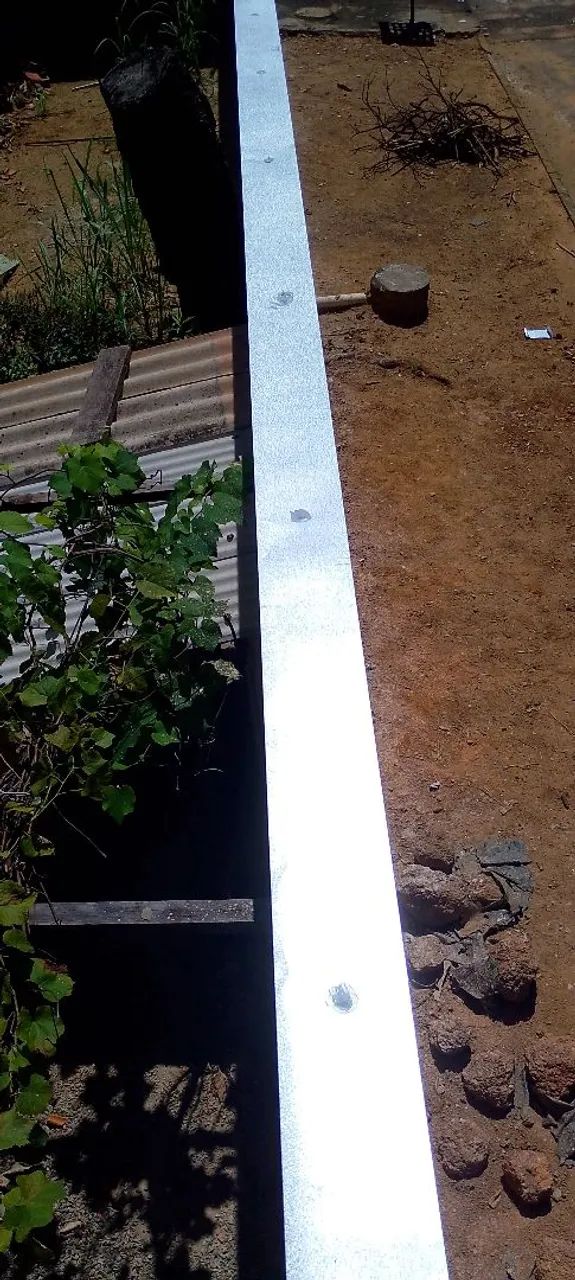 Calha rufos e pingadeiras 