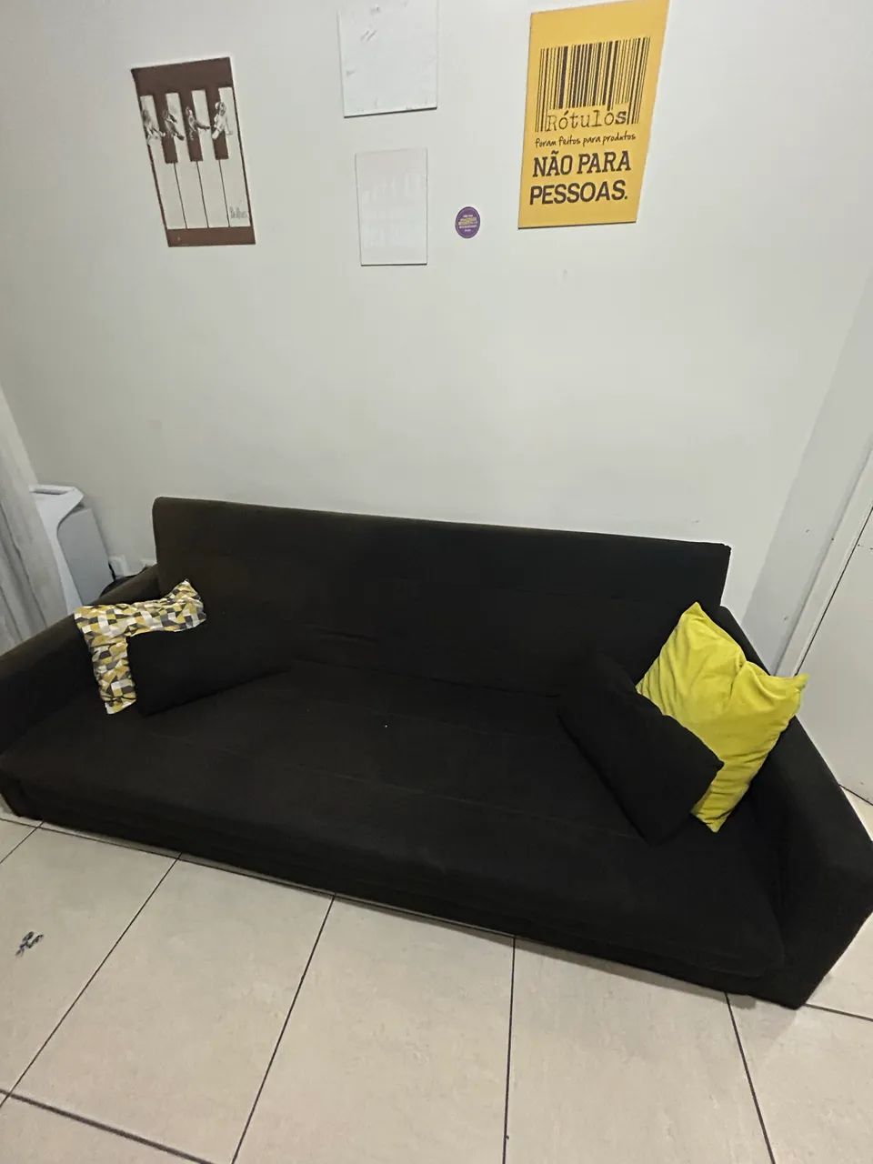 Sofá Cama Preto