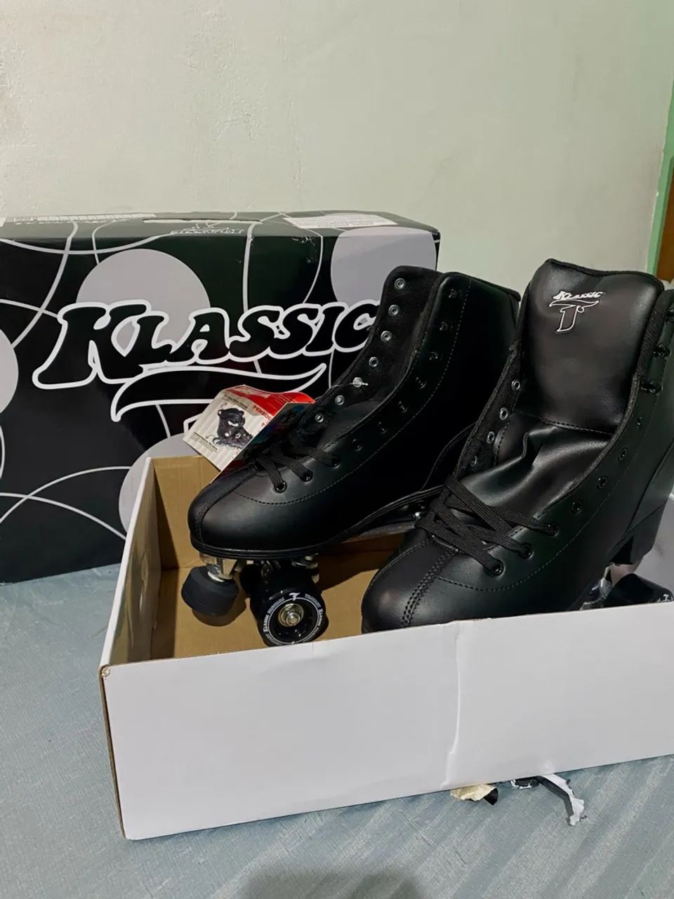 PATINS QUAD KLASSIC PRETO