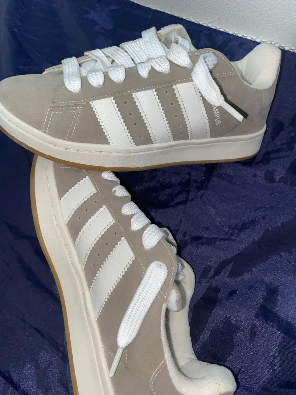 tênis adidas campus - cinza, tam 40 - Foto 4