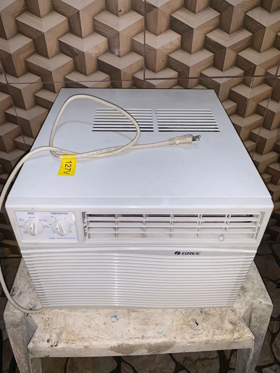 AR CONDICIONADO GREE 10,000BTUs FUNCIONANDO PERFEITAMENTE  - Foto 2