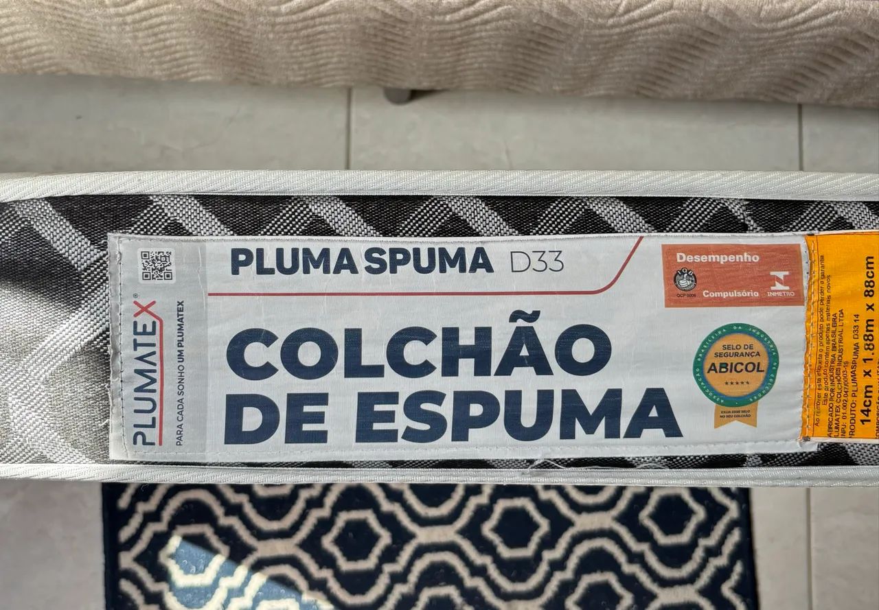 Cama box de solteiro (base + colchão D33) - Foto 3