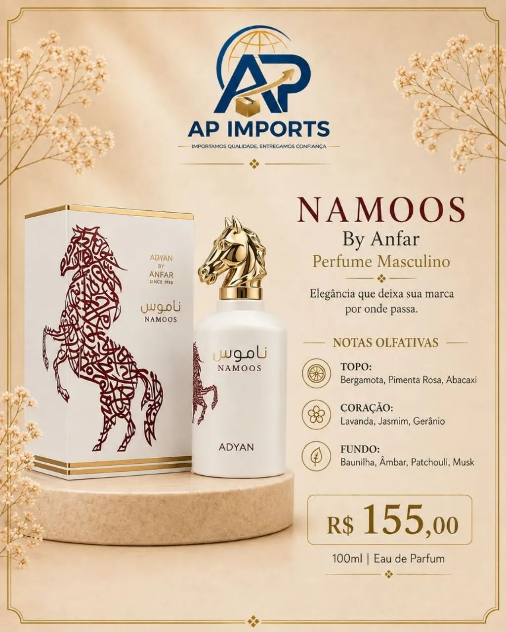 Perfume Namoos (Árabe) - Foto 3