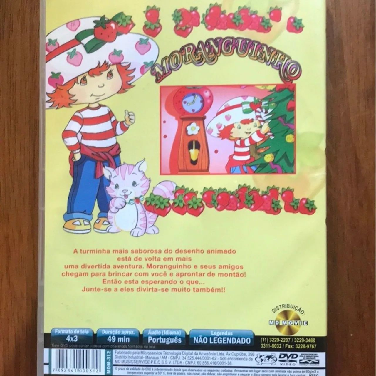 dvd moranguinho  - Foto 2