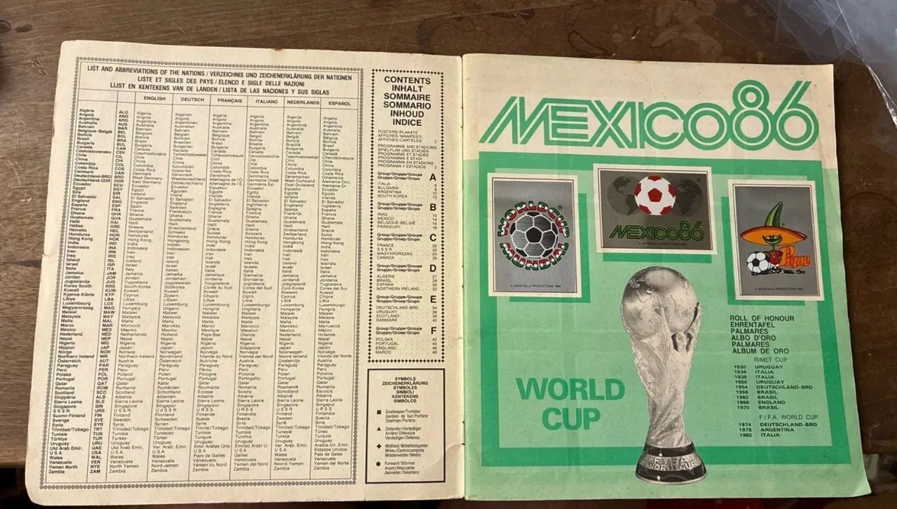 Álbum da Copa de 86 Completo - 1986 - Foto 5