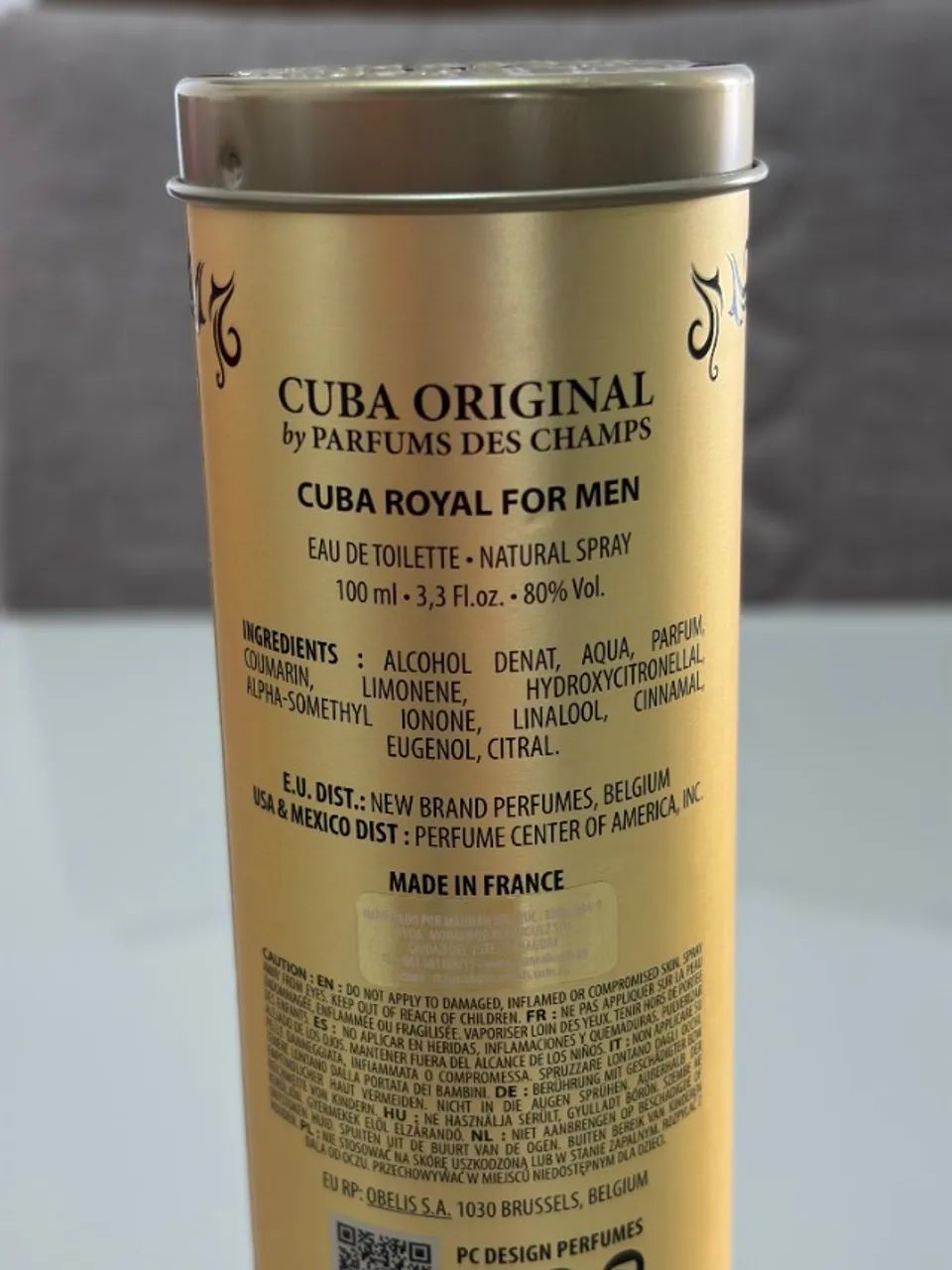 Perfume francês Cuba Royal (Cuba Paris) - original - Foto 5