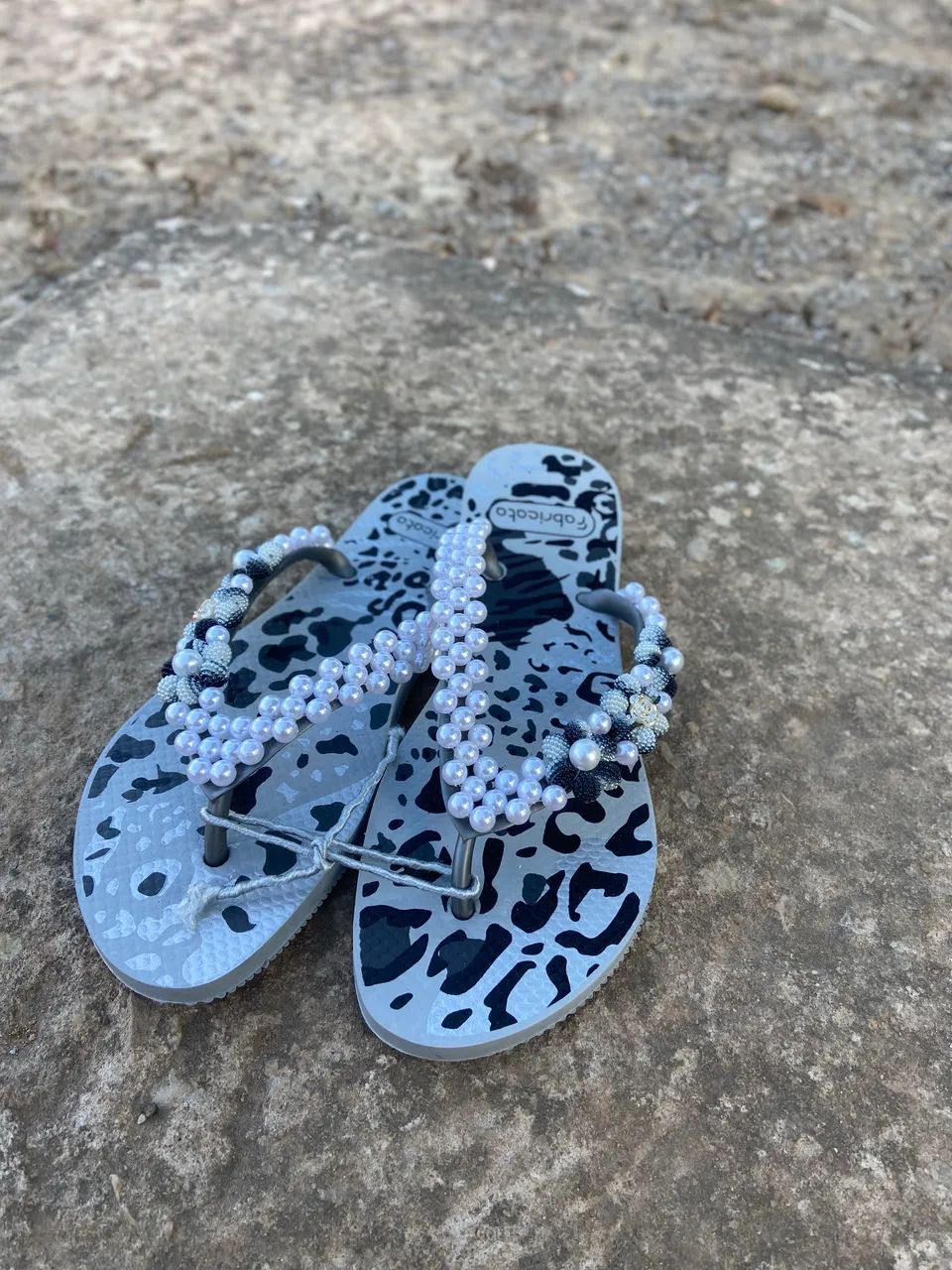 Chinelo Bordado Premium