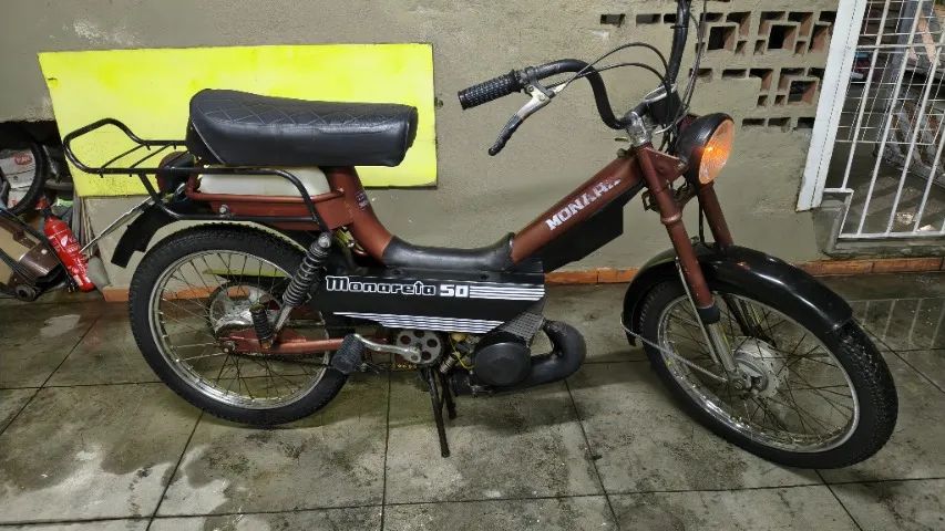 Mobylette Mobilete Monark 1987 Original Nunca Restaurada *