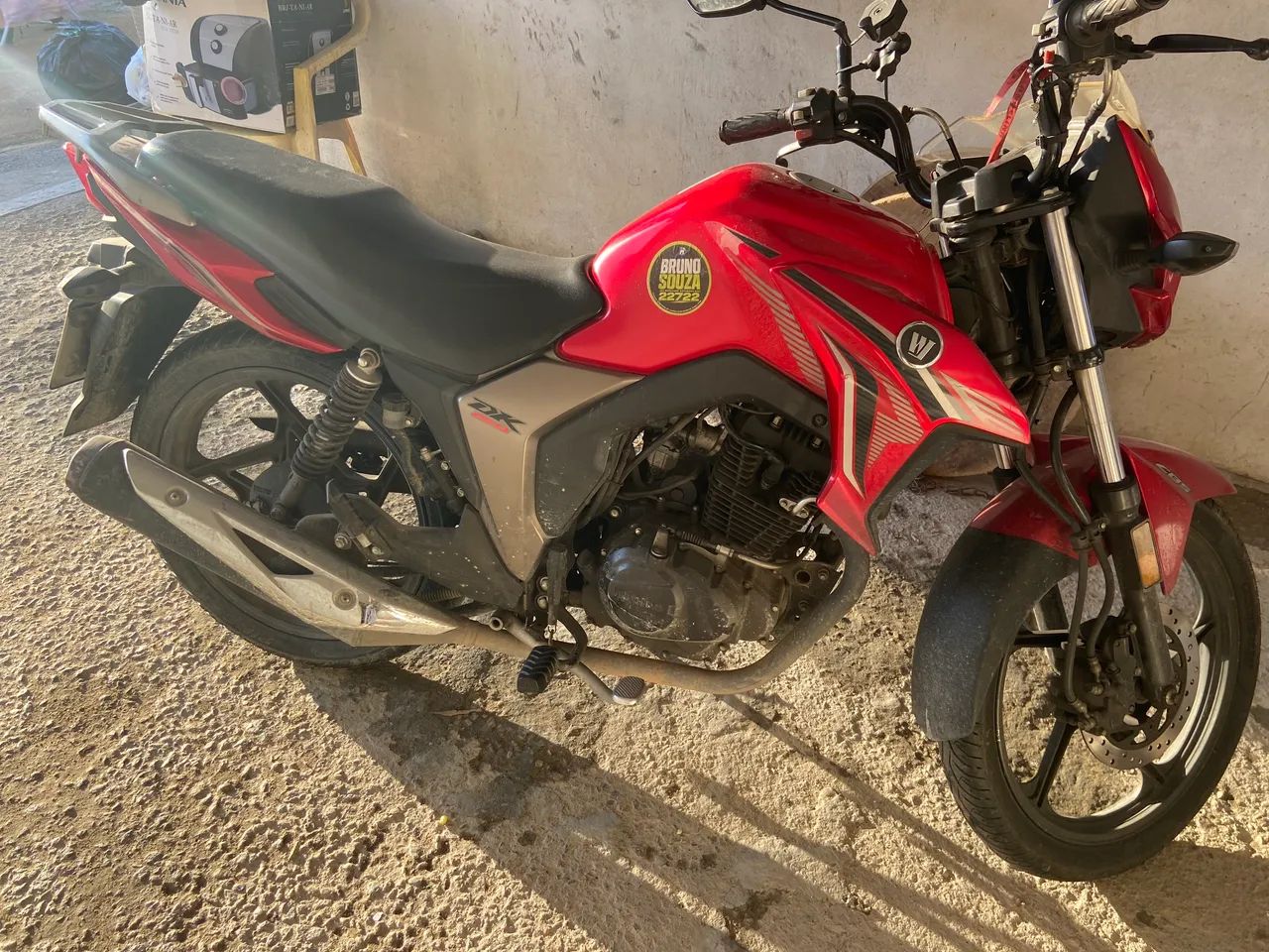 Vendo moto dk 150 , aceito proposta  - Foto 4