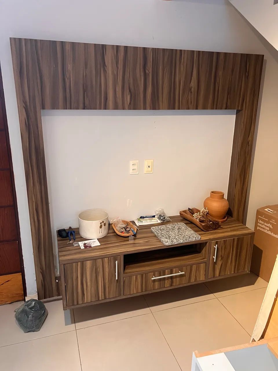 Painel de TV com rack - Foto 3