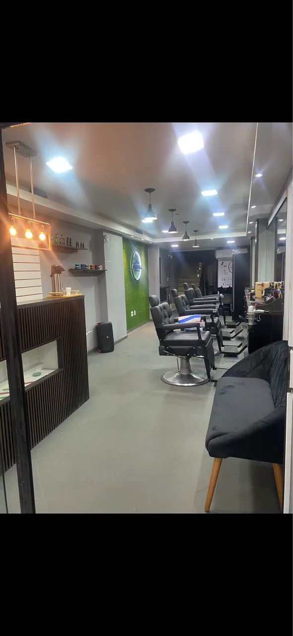 ? Barbearia Completa - Móveis + Equipamentos - R$ 7.000