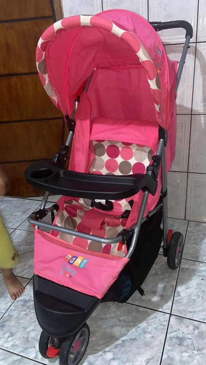 Carrinho de bebê menina  - Foto 3