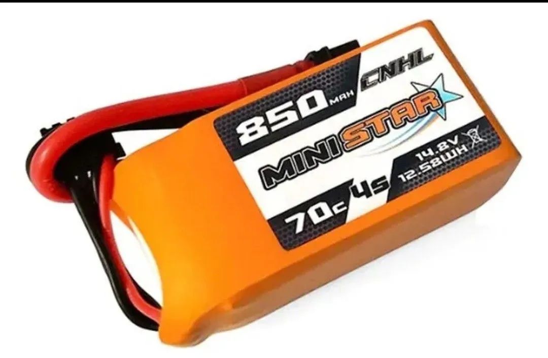 Bateria Lipo CNHL Ministar 4S 650mah Drone Racer Nova