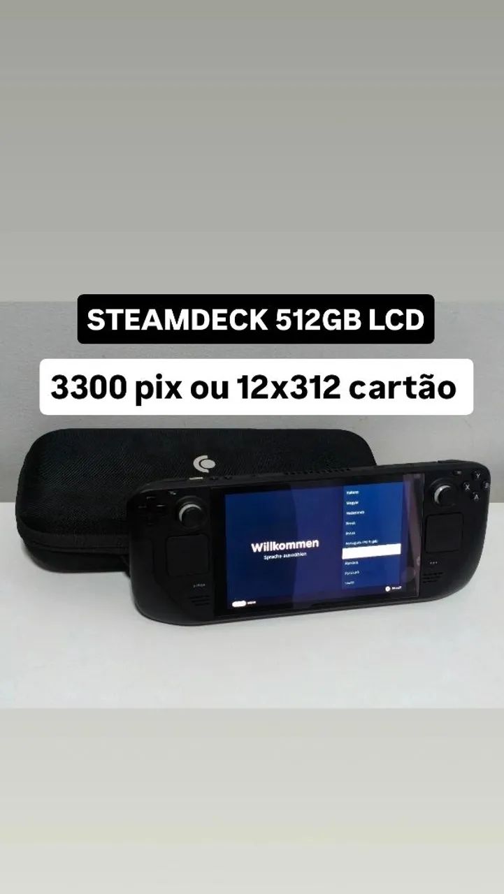 Steamdeck LCD 512gb