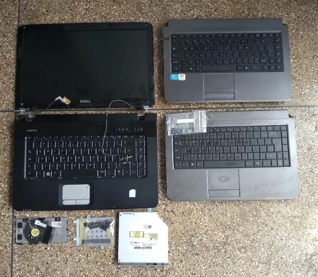 Notebooks partes funcionando (Lote)