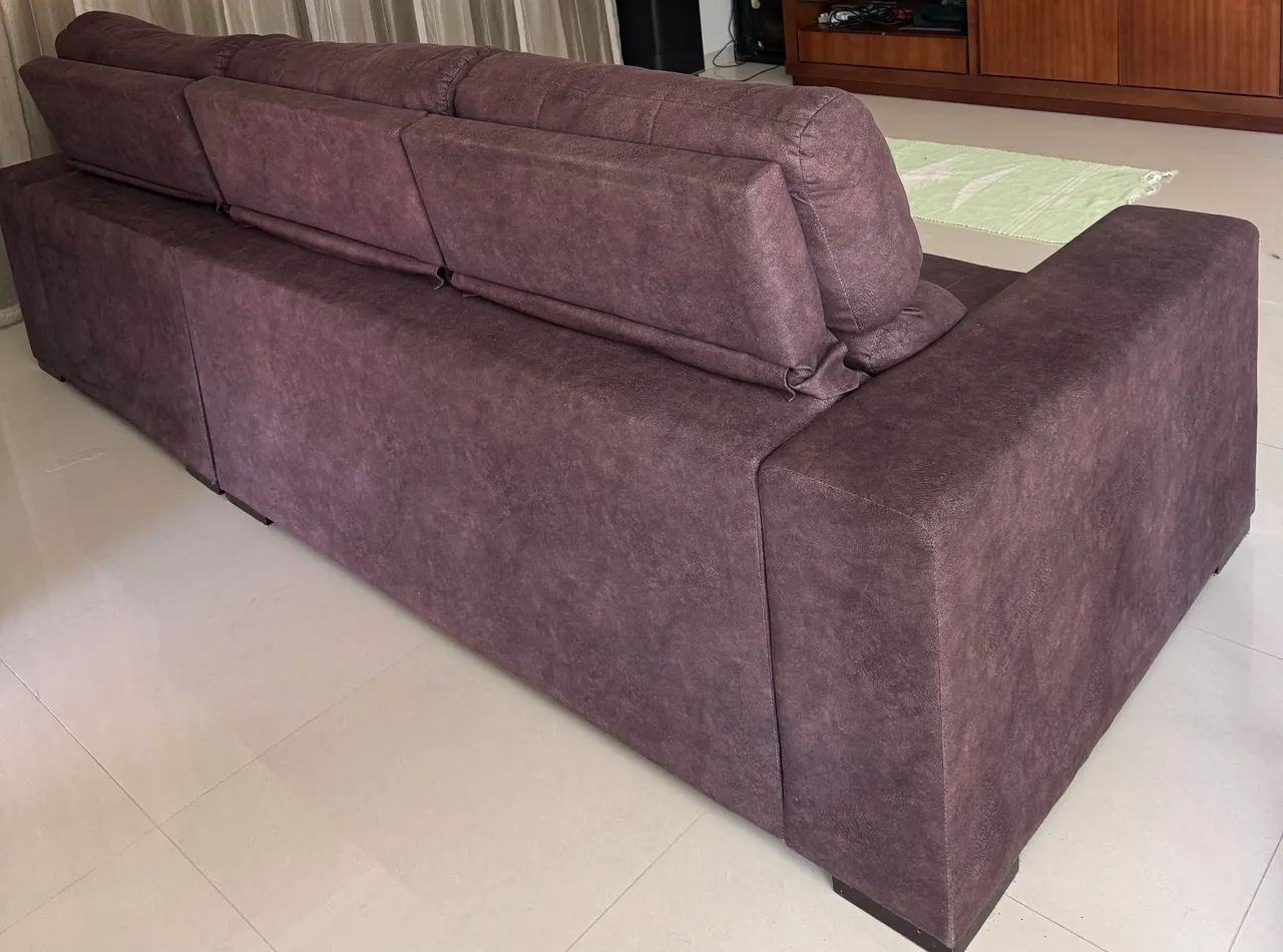 Sofá retratil 2,78m (3 partes são retrateis) - Foto 3