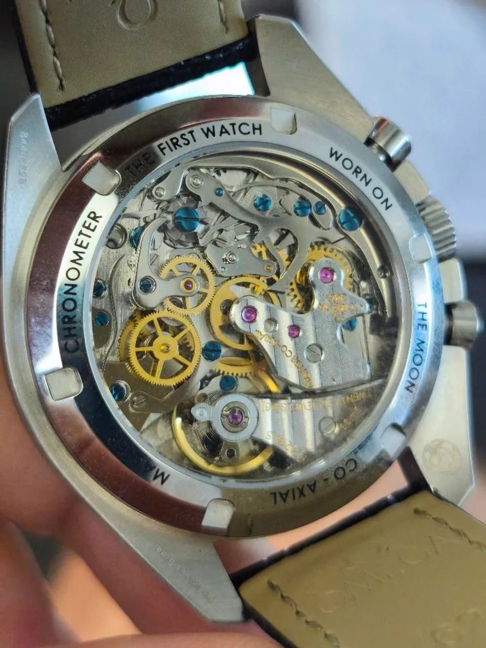Omega Speedmaster Branco SUPER CLONE - Foto 4