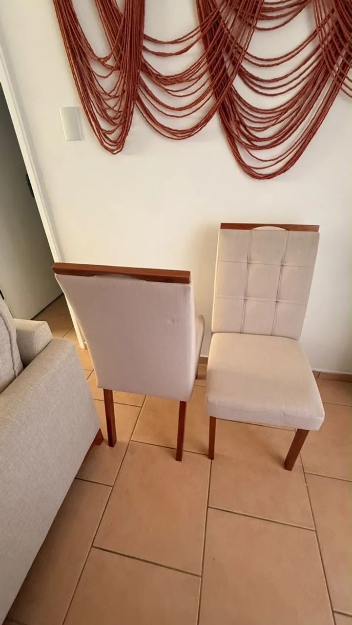 Cadeiras mesa jantar 