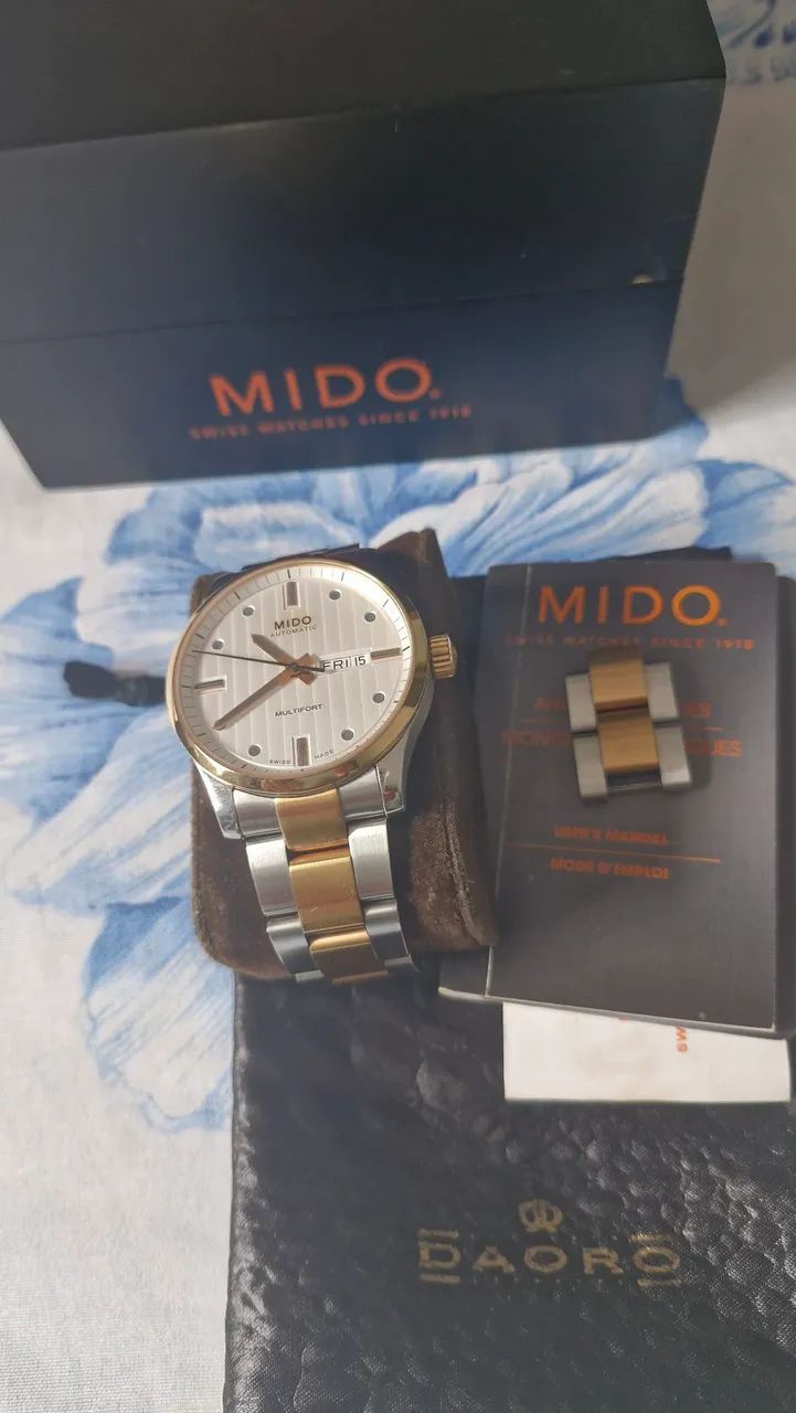 relógio mido multifort automático misto  - Foto 2
