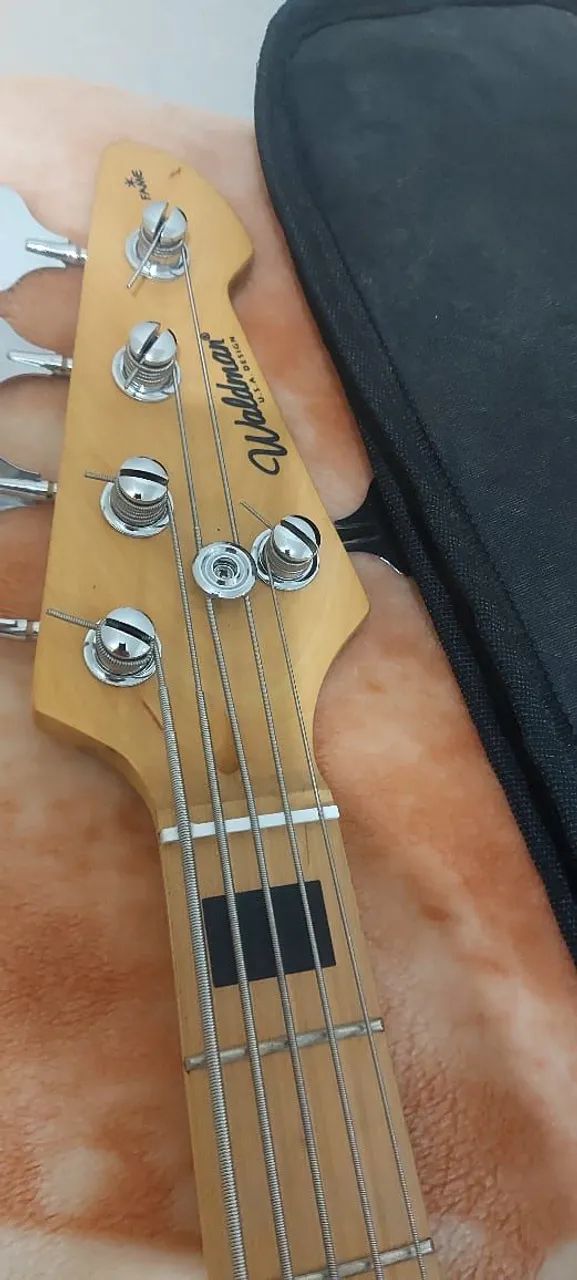 Baixo 5 cordas novo - Foto 4