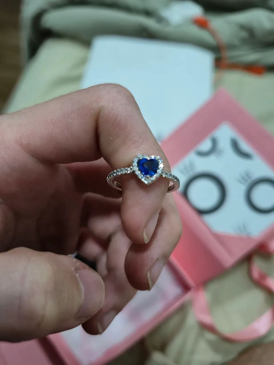 Anel pandora original 