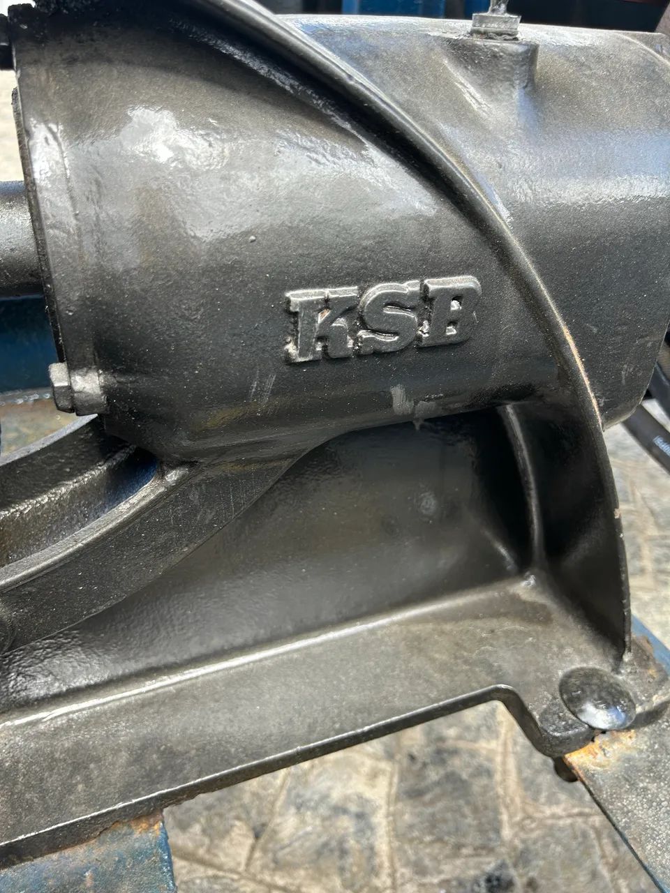 Motor de irrigação mwm 6 cilindros bomba KSB - Foto 4