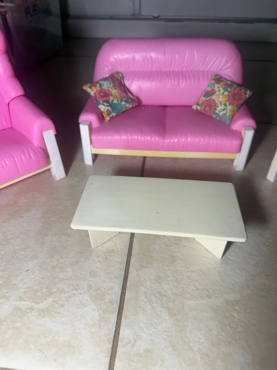 Barbie sofá sala de estar Móveis Glória  - Foto 6